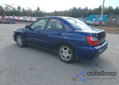 2002 Subaru Impreza 2.5Rs из США, поврежденный, VIN JF1GD675X2H524418